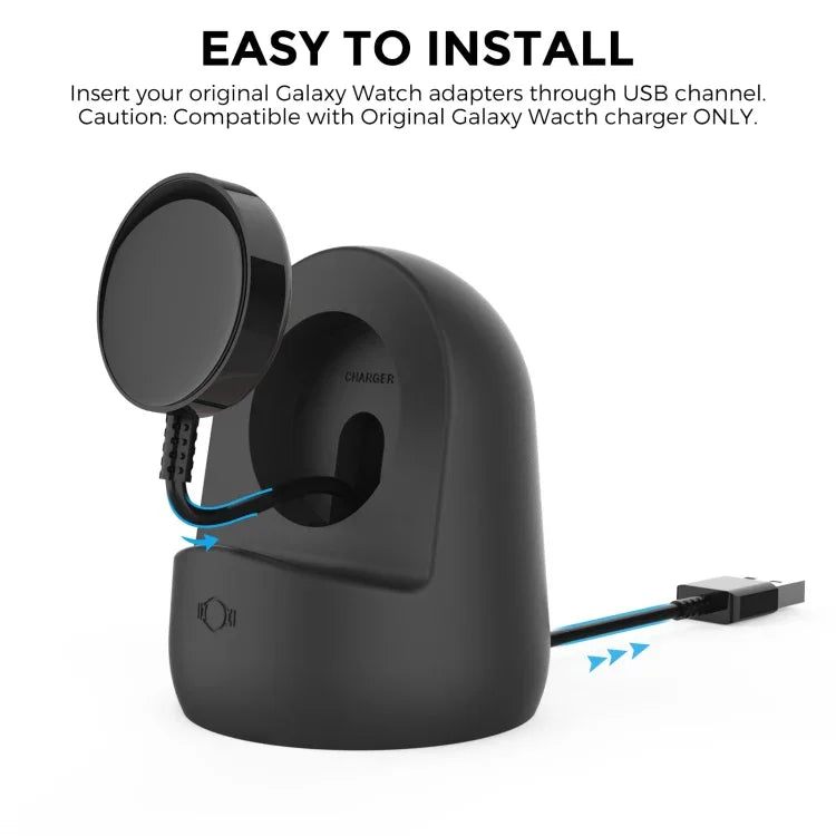 AhaStyle PT181 Watch Silicone Charging Stand For Galaxy Watch 3 / 4 / Active / Active 2