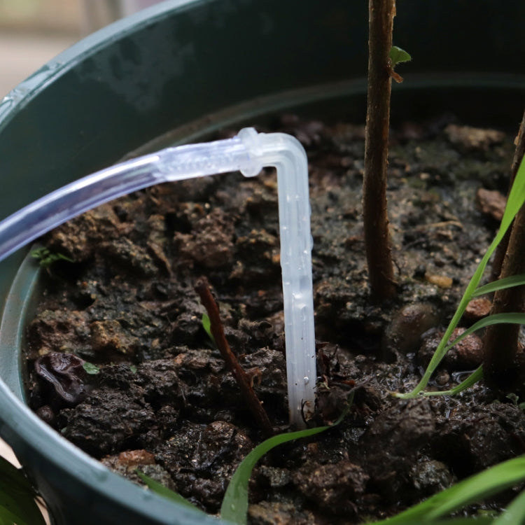 10 Stück FR-258 4/7mm Kapillar Transparent Gebogene Tropfpfeil Gartenbau Mikrosprüher Bewässerungspfeil