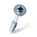 RUITOOL ST4 100 Stk. Holzbearbeitungs-Schräglochschrauben, Halb-Gewinde-Blechschrauben mit Kreuzschlitz, 25mm, 32mm, 38mm, 50mm, 63mm