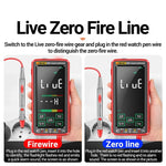 ANENG 683 Smart-Touchscreen Automatischer Messbereich Wiederaufladbares Multimeter, 683 Rot, 683 Schwarz
