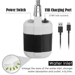 KE-801 Outdoor-Elektro-Dusche, tragbarer Duschkopf, wiederaufladbar, Camping, KE-801, 2200 mAh