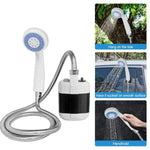 KE-801 Outdoor-Elektro-Dusche, tragbarer Duschkopf, wiederaufladbar, Camping, KE-801, 2200 mAh