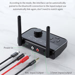 B39 2-in-1 Bluetooth 5.3 AUX Musik Empfänger TV Computer Adapter, B39