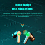 N35 TWS Farbige Leuchtende In-Ear Niedrige Latenz Kabellose Bluetooth Gaming Ohrhörer, Digitalanzeige, Nicht-digitale Anzeige