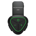 LX1 Motorrad Halbhelm Wasserdichtes kabelloses 5.3 Bluetooth Headset, Englisch