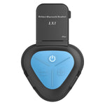 LX1 Motorrad Halbhelm Wasserdichtes kabelloses 5.3 Bluetooth Headset, Englisch