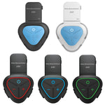 LX1 Motorrad Halbhelm Wasserdichtes kabelloses 5.3 Bluetooth Headset, Englisch