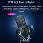 LX1 Motorrad Halbhelm Wasserdichtes kabelloses 5.3 Bluetooth Headset, Englisch