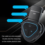 LX1 Motorrad Halbhelm Wasserdichtes kabelloses 5.3 Bluetooth Headset, Englisch