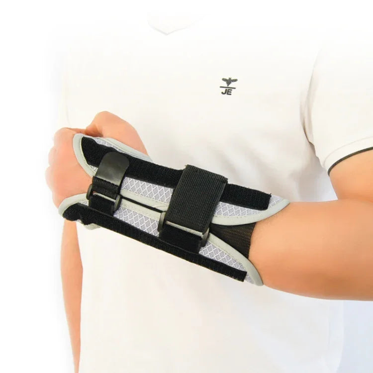 Atmungsaktive Handgelenkstütze, Handgelenkbandage, Schutzband bei Arthritis, Karpaltunnelsyndrom, Verstauchung und Sehnenentzündung, 3 Aluminiumplatten