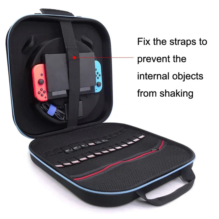 Aufbewahrungstasche für Nintendo Switch Doppel-Fitnessringe, EVA, tragbare Hartschalen-Host-Paket-Zubehör, GH1872 GH1872