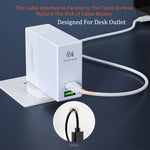 LDNIO A2620C 65W Universal Handy-/Tablet-Ladegerät Type-C/USB-C Port Schnellladegerät, 65W EU Stecker, 65W UK Stecker, 65W US Stecker