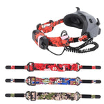 Sunnylife TD487 für DJI Avata / FPV Goggles V2 Farbiger Stirnband-Befestigungsgurt, Gurt (Rot)