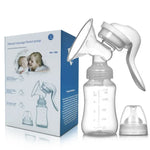Einstellbare Kraft Milchpumpe 2-in-1 Handmilchpumpe Mutterschaftsprodukte, 2-in-1 Handmilchpumpe