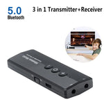 3-in-1 Bluetooth 5.0 Adapter TV Computer Kabelloser Audio-Empfänger Sender, ZF-360