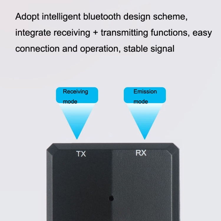 3-in-1 Bluetooth 5.0 Adapter TV Computer Kabelloser Audio-Empfänger Sender, ZF-360