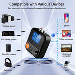 AUX 2RCA TF Bluetooth Adapter Kabelloser Empfänger Sender, BR05