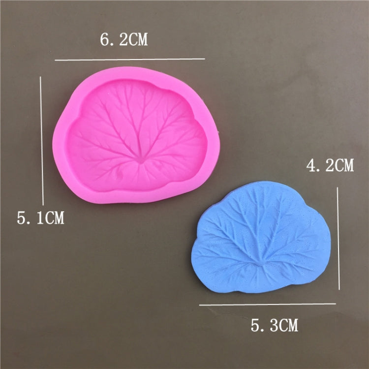3 Stück Lotusblatt Silikon Epoxid Fondant Dekorationsform, Klein, Mittel, Groß, Extra Groß