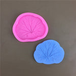 3 Stück Lotusblatt Silikon Epoxid Fondant Dekorationsform, Klein, Mittel, Groß, Extra Groß