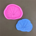 3 Stück Lotusblatt Silikon Epoxid Fondant Dekorationsform, Klein, Mittel, Groß, Extra Groß