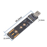 ENCNVME-R33 USB 3.2 Gen 2 10Gbps zu NVMe M.2 SSD Adapter RTL9210 Chips für M Key M2 NVMe, ENCNVME-R33