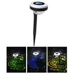 Outdoor Solar-LED-Erdspießleuchte mit doppelter Lichtquelle, JG04801 Farblicht, JG04802 Farblicht, JG04803 Flamme, JG04804 Flamme