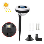 Outdoor Solar-LED-Erdspießleuchte mit doppelter Lichtquelle, JG04801 Farblicht, JG04802 Farblicht, JG04803 Flamme, JG04804 Flamme