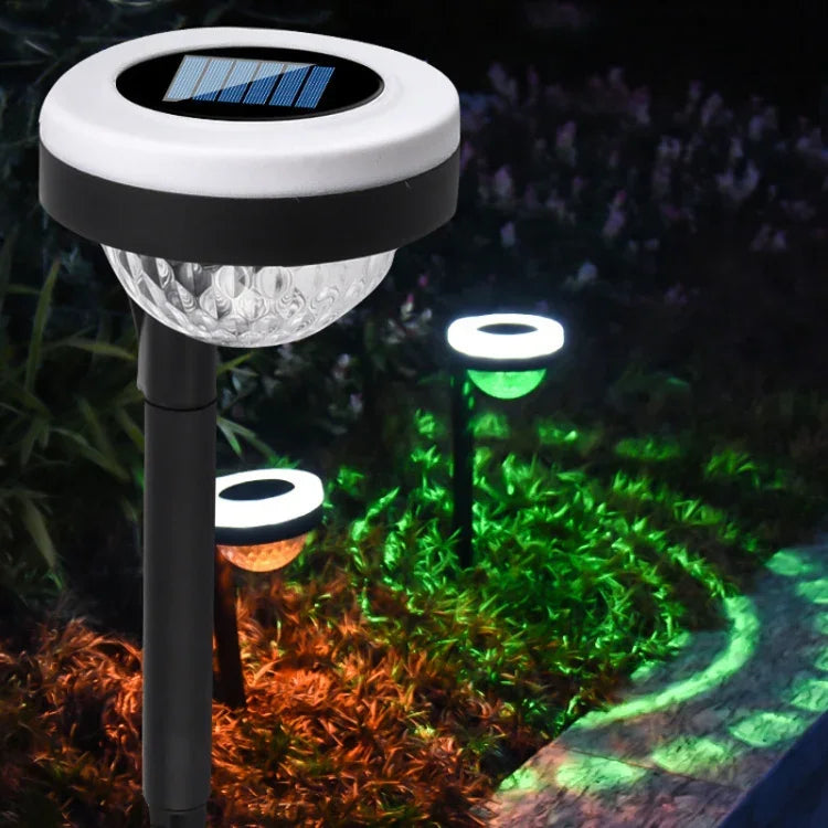 Outdoor Solar-LED-Erdspießleuchte mit doppelter Lichtquelle, JG04801 Farblicht, JG04802 Farblicht, JG04803 Flamme, JG04804 Flamme