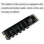 M.2 M-EKY PCIE 3.0 zu SATA 6G Übertragungs-Erweiterungskarte, 6-Port-Festplatten-Erweiterungskarte, 6-Port