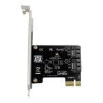 PCIE 2-Port SATA 3.0 Erweiterungskarte 6 Gbit/s Computer-Desktop-Gehäuse-Umrüstkarte