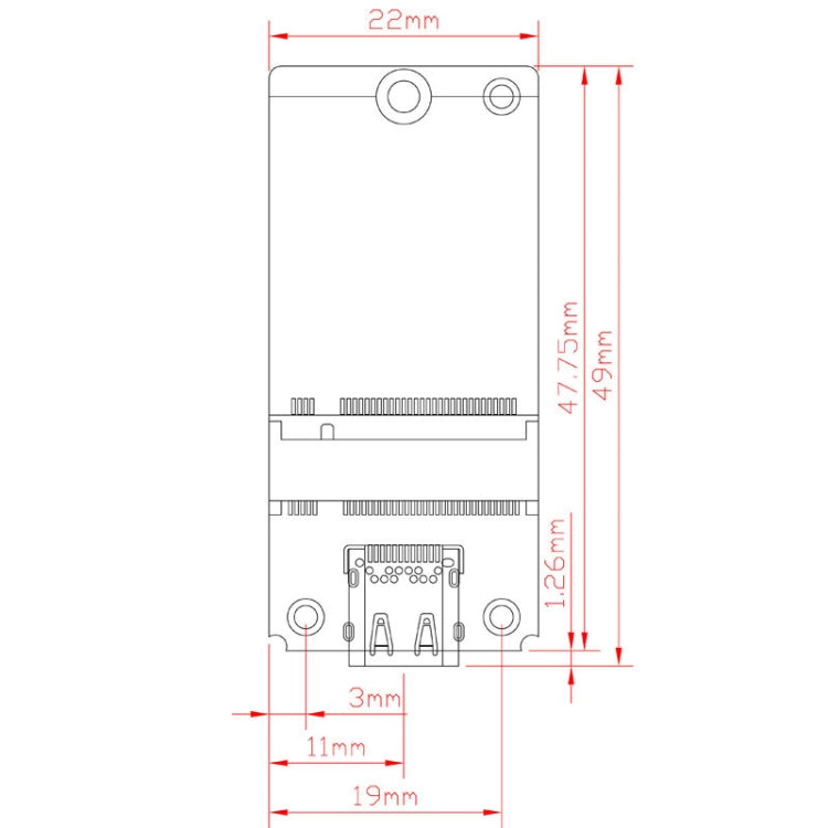 M.2 NVME Festplattengehäuse Transferkarte RTL9210B Chip Typ-C / USB-C USB3.1 Gen2 10Gbps