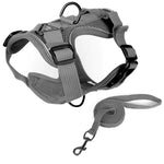 Haustier-Weste mit Zugseil, reflektierendes, atmungsaktives Hunde- und Katzengeschirr, Größen: S, M, L, XL
