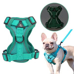 Haustier-Weste mit Zugseil, reflektierendes, atmungsaktives Hunde- und Katzengeschirr, Größen: S, M, L, XL