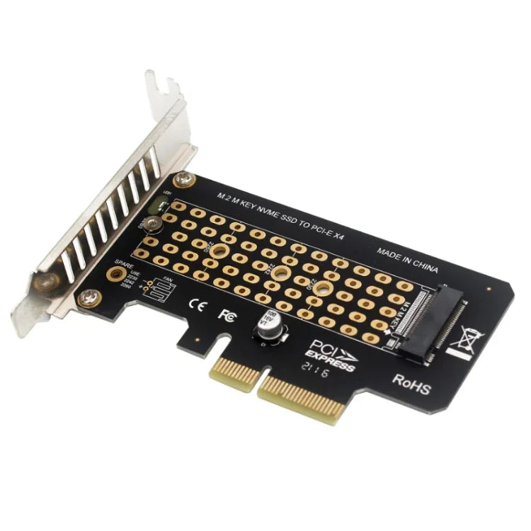 5 Stück NVMe-Transferkarten M.2 auf PCIe 3.0/4.0 Full Speed ​​x4 Erweiterungskarten, volle Höhe, halbe Höhe