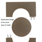 Quadratische Klimaanlagen-Loch-Abdeckung, Wandlochstopfen, gespalten 5 cm Weiß, gespalten 5 cm Gold, gespalten 5 cm Silber, 9 cm Weiß, 9 cm Gold, 9 cm Silber