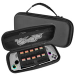 Schutzhülle aus EVA-Leder mit Narbenstruktur für ASUS ROG Ally Spielkonsole, Tasche (Schwarz), Tasche (Weiß)
