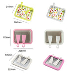 Mini Household Fried Yogurt Machine Children Homemade DIY Fried Ice Tray, Stainless Steel Green 26x21cm, Stainless Steel White 26x21cm, Stainless Steel Pink 22.5x17.5cm, Stainless Steel White 22.5x17.5cm, Aluminum Alloy White 22.5x17.5cm