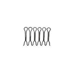 Haarspangen-Haarreif, Haaraccessoires, runder Haarkamm, unsichtbarer Kamm, A, B, C, D, E