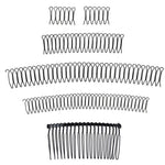 Haarspangen-Haarreif, Haaraccessoires, runder Haarkamm, unsichtbarer Kamm, A, B, C, D, E