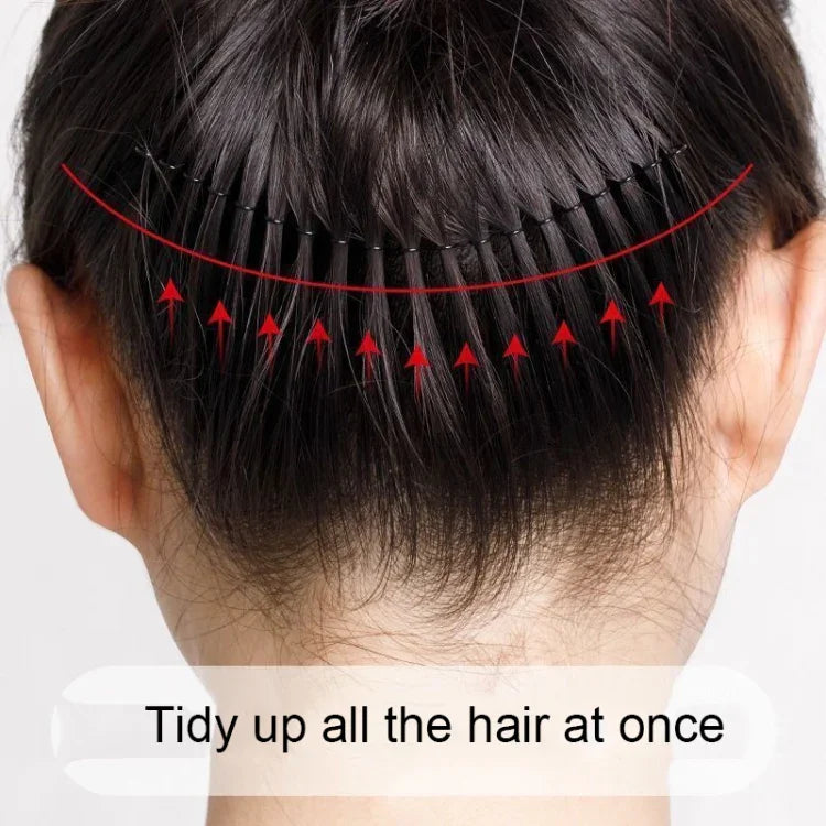 Haarspangen-Haarreif, Haaraccessoires, runder Haarkamm, unsichtbarer Kamm, A, B, C, D, E
