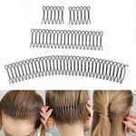 Haarspangen-Haarreif, Haaraccessoires, runder Haarkamm, unsichtbarer Kamm, A, B, C, D, E
