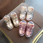 Atmungsaktive blinkende leuchtende Freizeitschuhe für Jungen & Mädchen, 21, 22, 23, 24, 25, 26, 27, 29, 30, 28