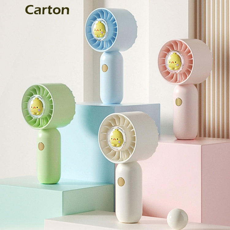 Handgehaltener kleiner Ventilator Tragbarer Mini Taschenventilator, Rosa Ente, Blaue Ente, Grüne Ente, Weiße Ente, Rosa Spritzlack Version, Blaue Spritzlack Version, Grüne Spritzlack Version, Weiße Spritzlack Version