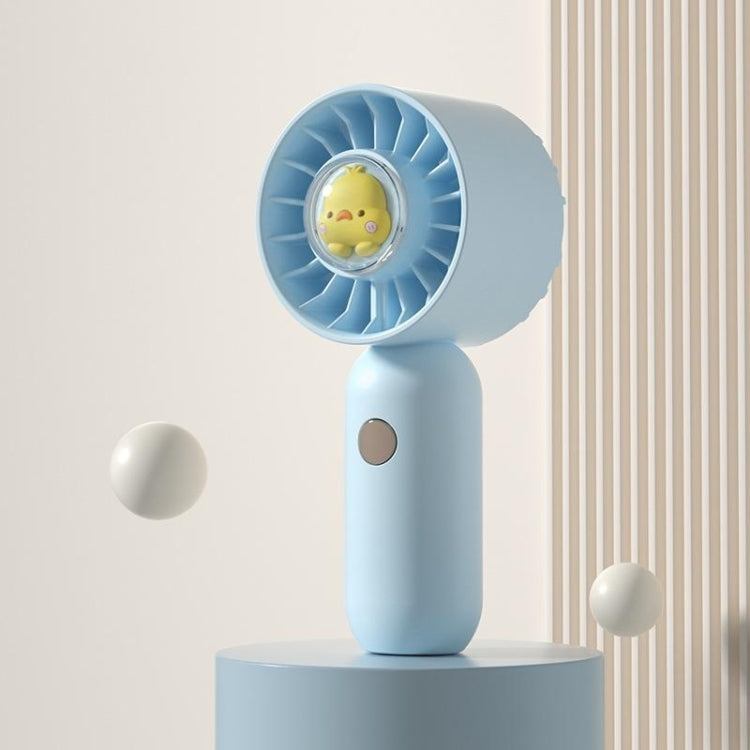 Handgehaltener kleiner Ventilator Tragbarer Mini Taschenventilator, Rosa Ente, Blaue Ente, Grüne Ente, Weiße Ente, Rosa Spritzlack Version, Blaue Spritzlack Version, Grüne Spritzlack Version, Weiße Spritzlack Version