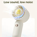 Handgehaltener kleiner Ventilator Tragbarer Mini Taschenventilator, Rosa Ente, Blaue Ente, Grüne Ente, Weiße Ente, Rosa Spritzlack Version, Blaue Spritzlack Version, Grüne Spritzlack Version, Weiße Spritzlack Version