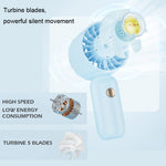Handgehaltener kleiner Ventilator Tragbarer Mini Taschenventilator, Rosa Ente, Blaue Ente, Grüne Ente, Weiße Ente, Rosa Spritzlack Version, Blaue Spritzlack Version, Grüne Spritzlack Version, Weiße Spritzlack Version