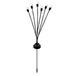 2er-Sets Solar-Glühwürmchen-Lichterkette, Weihnachten, Garten, wasserdicht, Rasenlichter, 6 Köpfe warmweißes Licht, 6 Köpfe farbiges Licht, 8 Köpfe warmweißes Licht, 8 Köpfe farbiges Licht, 10 Köpfe warmweißes Licht, 10 Köpfe farbiges Licht
