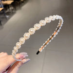 Süßes Perlen-Haarband im Retro-Stil, vielseitiges Haaraccessoire, 1A, 2B, 3C, 4, 5, 6, 7, 8, 9, 10, 11, 12, 13, 14, 15, 16, 17, 18, 19, 20