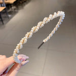 Süßes Perlen-Haarband im Retro-Stil, vielseitiges Haaraccessoire, 1A, 2B, 3C, 4, 5, 6, 7, 8, 9, 10, 11, 12, 13, 14, 15, 16, 17, 18, 19, 20