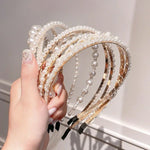 Süßes Perlen-Haarband im Retro-Stil, vielseitiges Haaraccessoire, 1A, 2B, 3C, 4, 5, 6, 7, 8, 9, 10, 11, 12, 13, 14, 15, 16, 17, 18, 19, 20